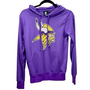 Minnesota Vikings Mesh Jersey Hoodie